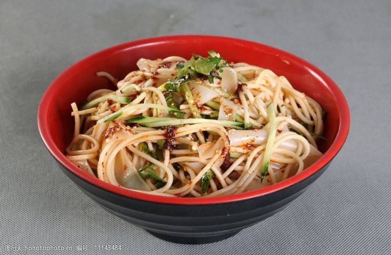 涼皮擔擔面圖片素材